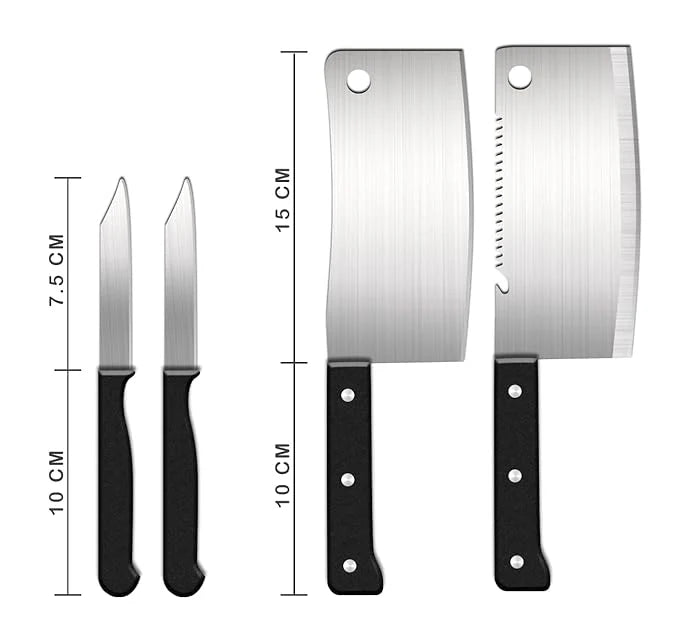 Premium 8-Piece Stainless Steel Knife Set | Only ₹599