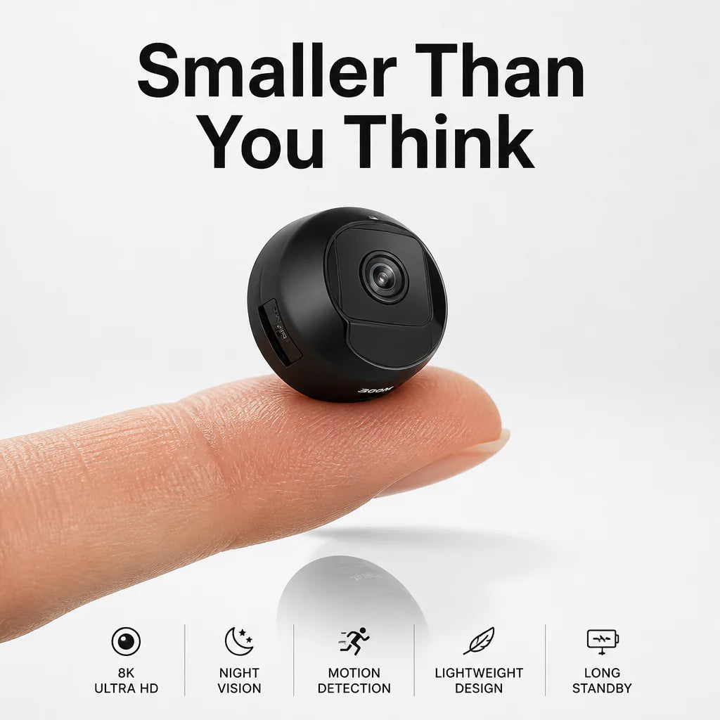 Mini HD WiFi Security Camera – 1080P Wireless Magnetic Camera with Night Vision